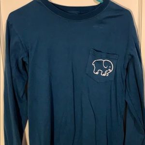 Ivory Ella Long Sleeve Elephant Top